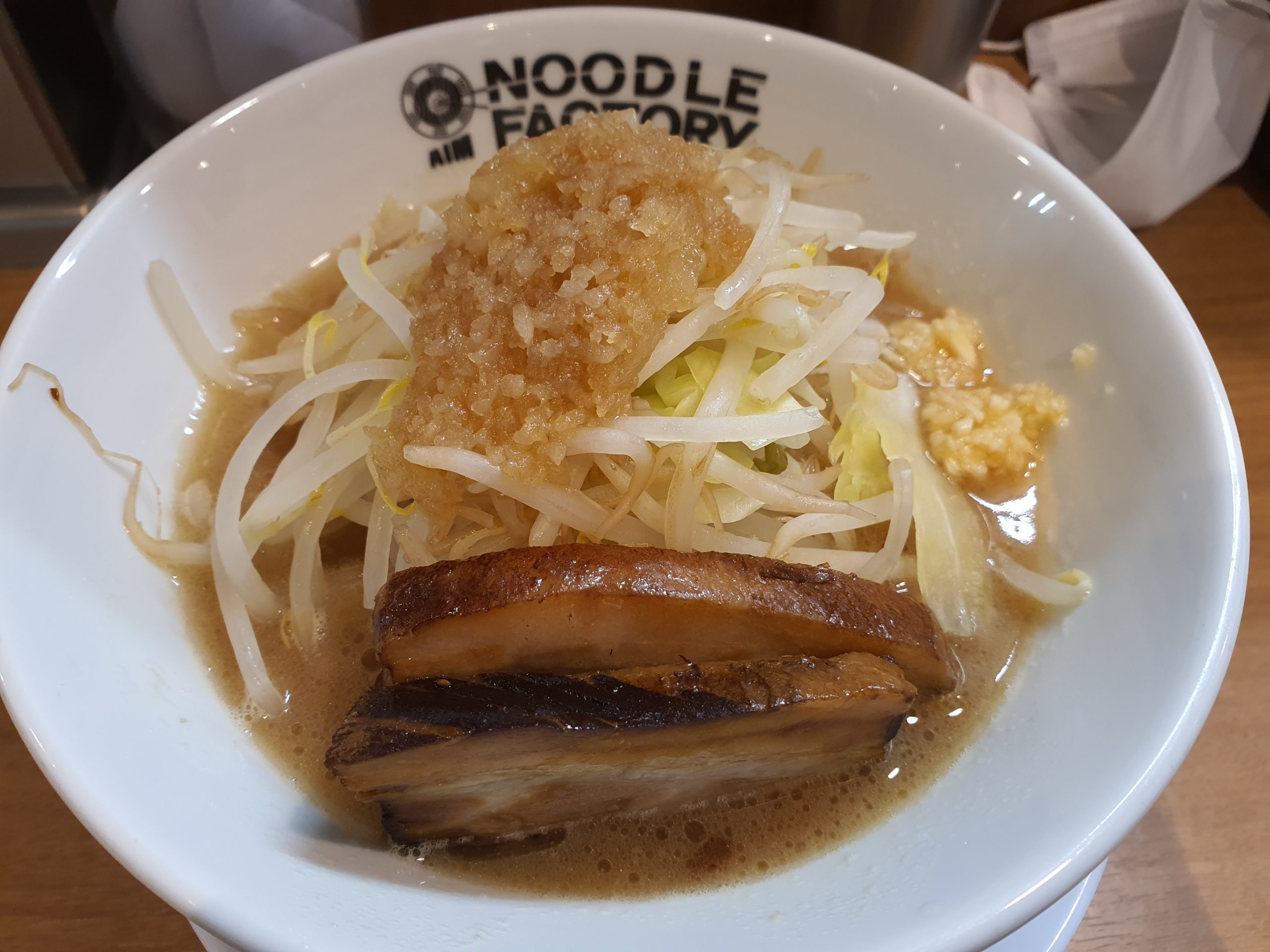 鶴橋の二郎系「NOODLE FACTORY AIM」に行ってきた🍜